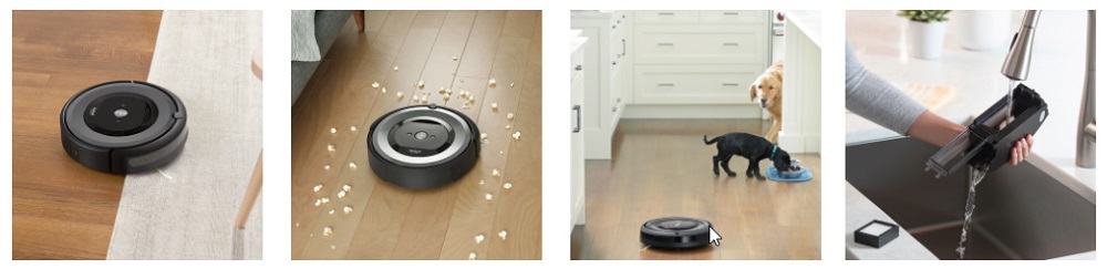 Roomba e5 vs. e6 Robot Vacuum Comparison (iRobot 5134 ...