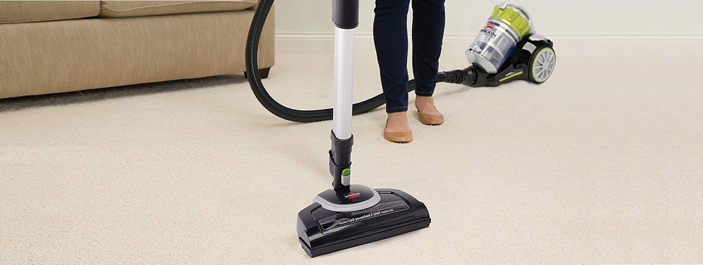 Bissell Powergroom Multicyclonic Bagless Canister Vacuum - Corded