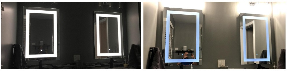 BATH KNOT Bathroom Smart Backlit Lighted Mirror Review