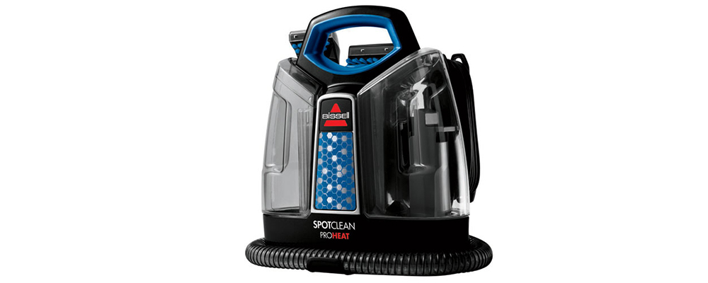 BISSELL SpotClean ProHeat Portable Spot and Stain Carpet Cleaner, 2694, Blue