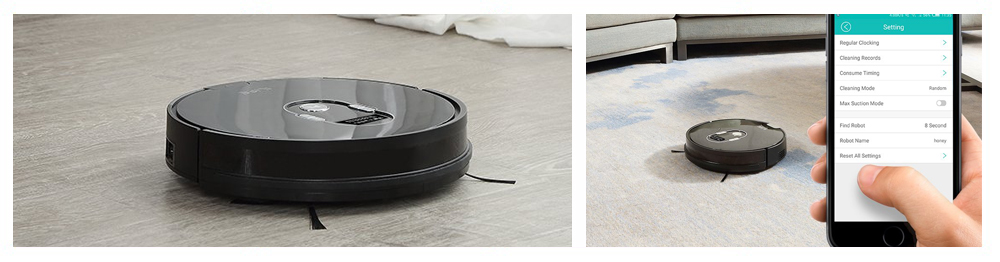 ILIFE A7 Robotic Vacuum Cleaner with High Suction