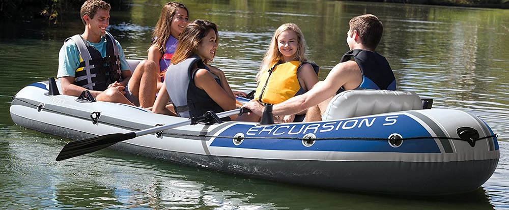 Intex Excursion 5, 5-Person Inflatable Boat Review