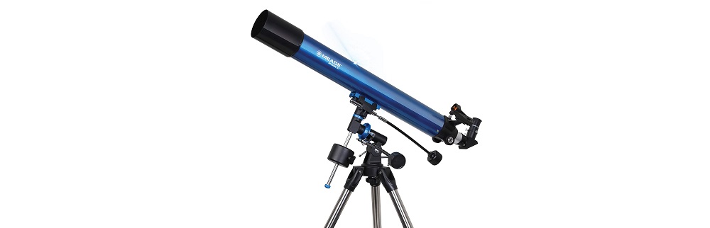 Meade Polaris 80mm Aperture Portable Backyard Refracting Astronomy Telescope