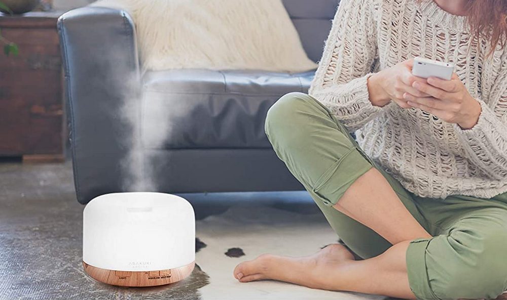 ASAKUKI Smart Wi-Fi Essential Oil Diffuser