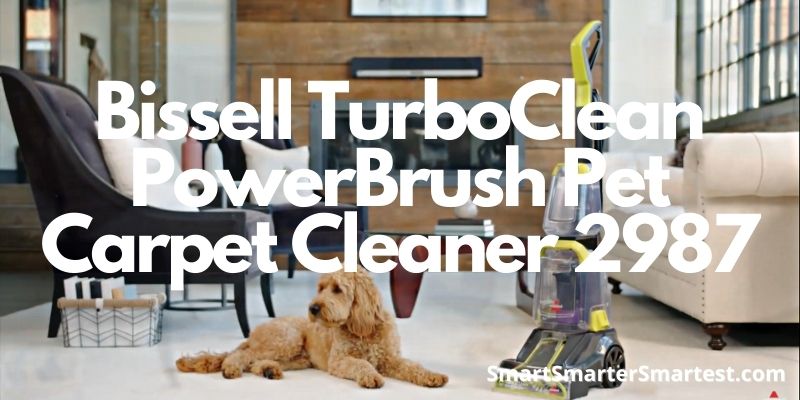 Bissell TurboClean PowerBrush Pet Carpet Cleaner 2987