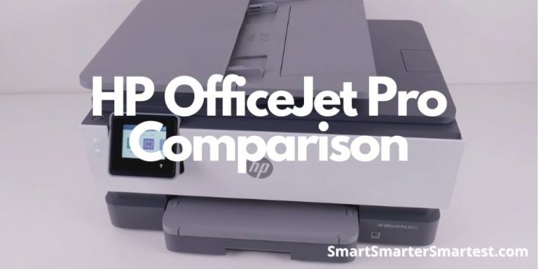 HP OfficeJet Pro Comparison