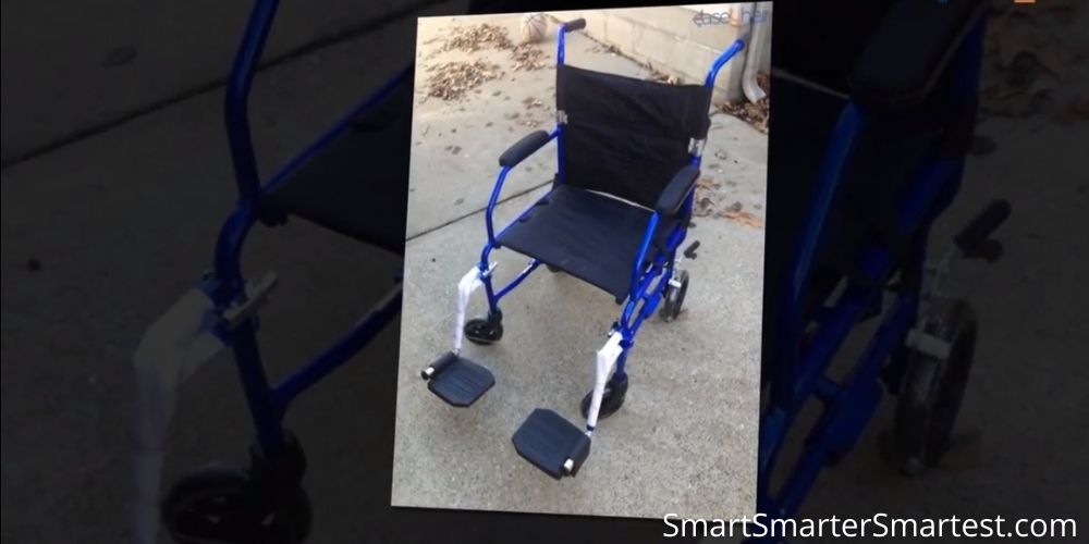 Medline Lightweight Transport Wheelchair 