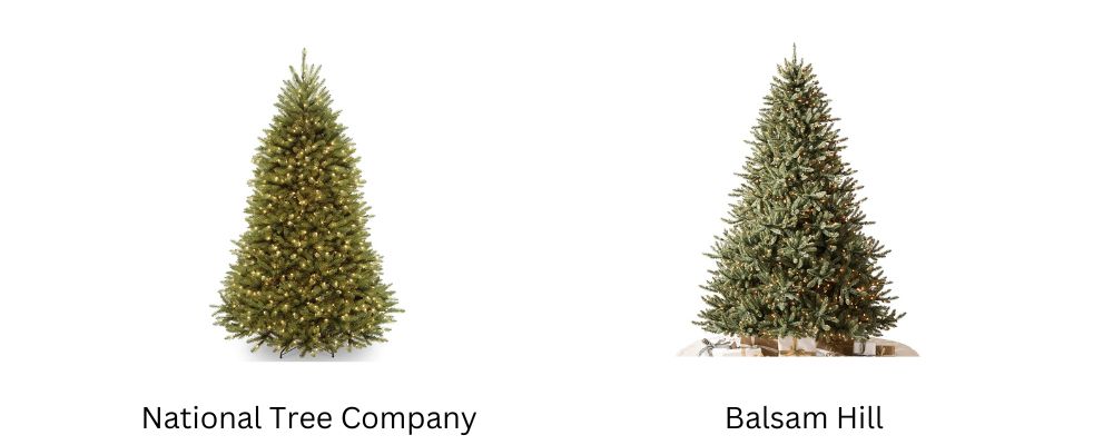 National Tree Company vs. Balsam Hill Tree Comparison