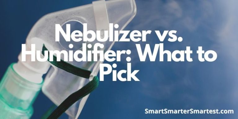 Nebulizer vs. Humidifier: What to Pick