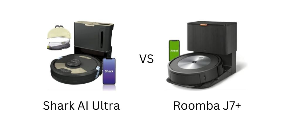 Shark AI Ultra vs Roomba J7+