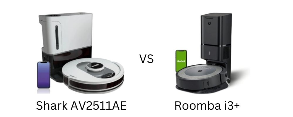 Shark AV2511AE vs Roomba i3+