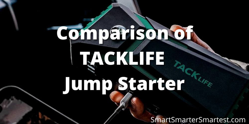 Comparison of TACKLIFE Jump Starter