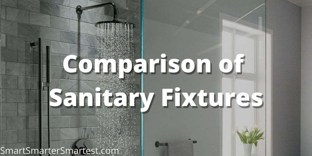 Comparison of Sanitary Fixtures