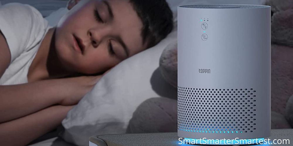 TOPPIN HEPA Air Purifiers for Home - with Fragrance Sponge UV Light