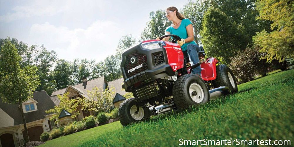 Troy-Bilt Pony 42X Riding Lawn Mower with 42-Inch Deck and 547cc Engine Tractor Review